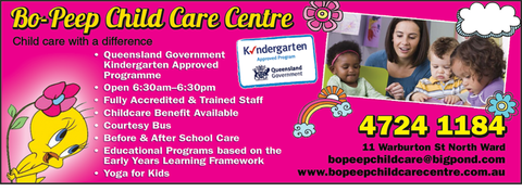 Bo Peep Child Care Centre - Brisbane Child Care 1