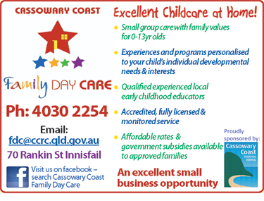 Cassowary Coast Family Day Care - Brisbane Child Care 1