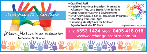 Earth Angels Child Care Centre - Brisbane Child Care 1